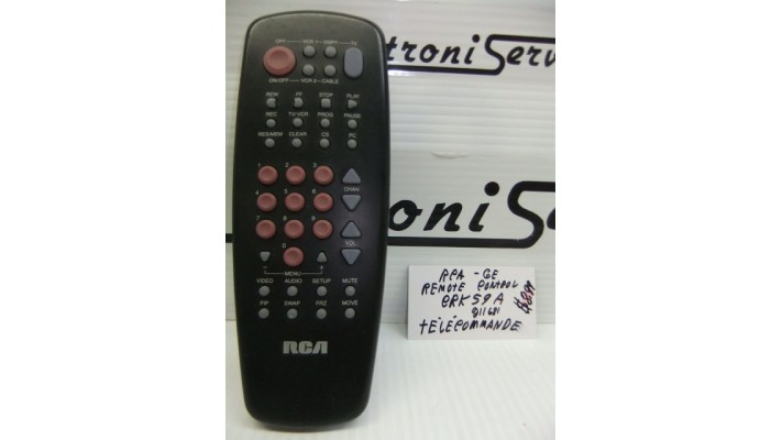 RCA CRK59A used remote control .